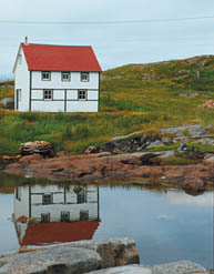 A house in Tilting, Newfoundland.