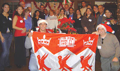 It may not have been a white Christmas, but graduates in Northern California had a great time at their alumni holiday party held at the home of Dan Rosenstein, BSc'91, MDCM'95, in Palo Alto in December.