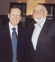 The tenth anniversary of the McGill Head and Neck Cancer Fundraiser was held at the McCord Museum in May to support research initiatives in the Department of Otolaryngology at McGill. Pictured here are Saul Frenkiel, BSc’67, MDCM’71, Chair of the Department of Otolaryngology, and Dean of Medicine Abraham Fuks, BSc’68, MDCM’70.