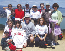 Members of the Northern California branch went hiking in May to one of the most picturesque spots in the San Francisco Bay area – the top of Mount Livermore on Angel Island.