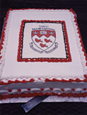 The cake at the Toronto Annual General Meeting and Garden Party.