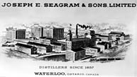 Illustration of Seagram's label.