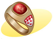 School ring.