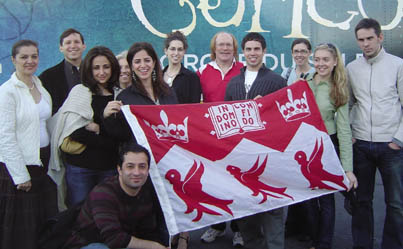 The McGill Alumni of New York organized a recent trip to see the Cirque du Soleil production Corteo.