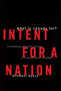 Intent for a Nation book cover