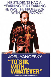 Joel Yanofsky on a movie poster