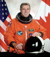 Canadian astraunaut Dafydd Williams